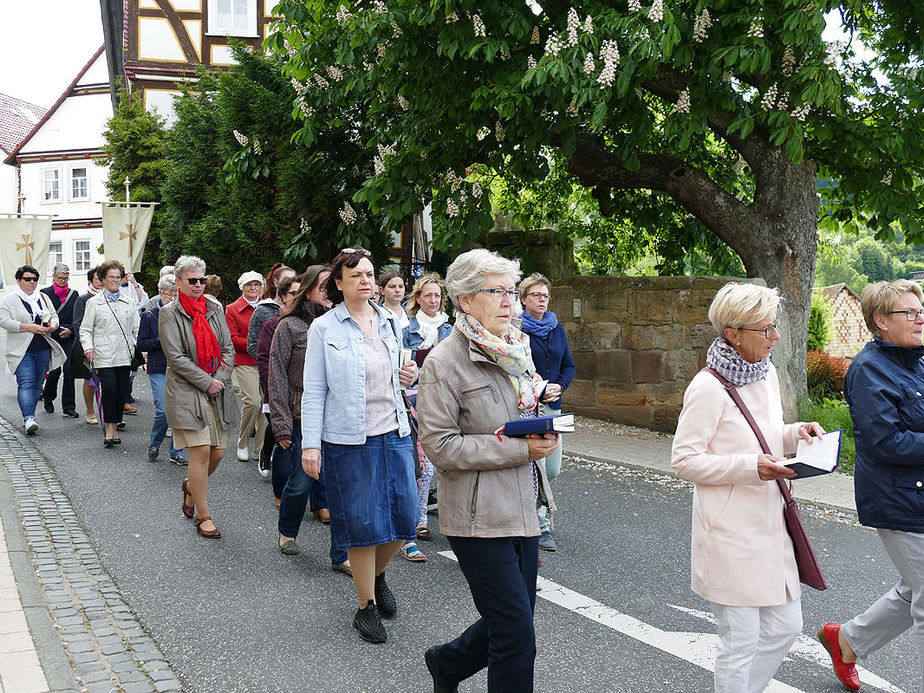 Bittprozession an Christi Himmelfahrt (Foto: Karl-Franz Thiede)